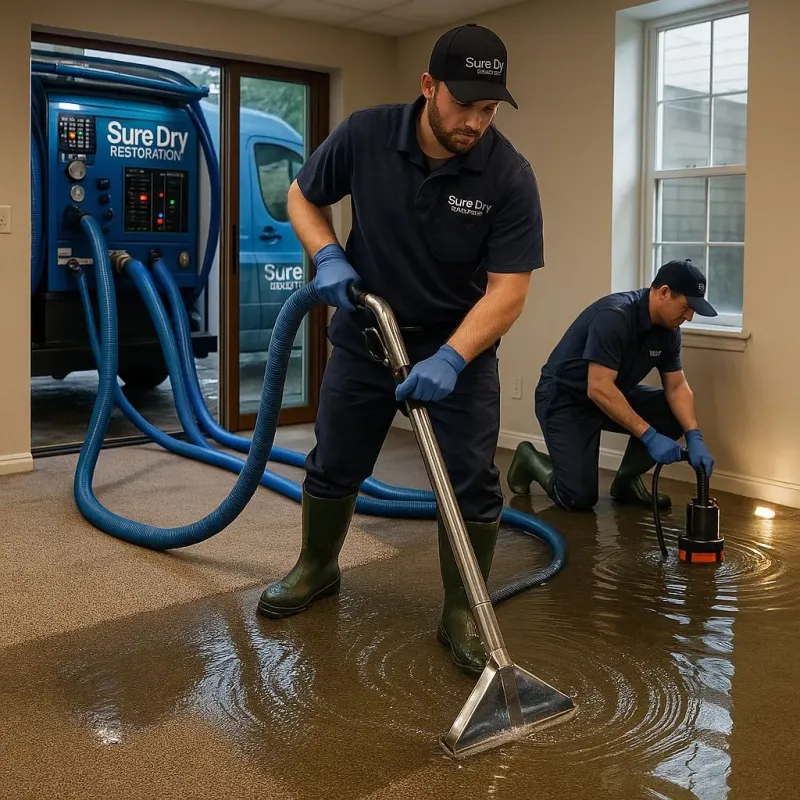 Water Extraction and Removal process in Mayflower Village, CA